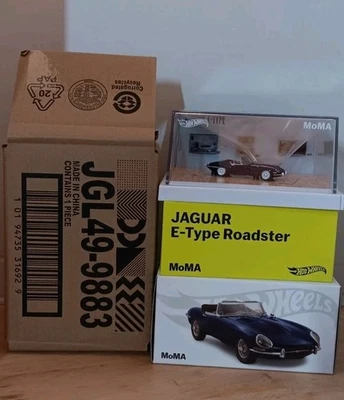 Mattel Creations Hot Wheels x MoMA Jaguar E-Type Roadster 2025 Foto 1 de 4