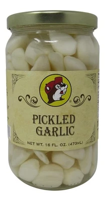 Buc-ee's Pickled Garlic in a Resealable Jar, Gluten Free, No High Fructose...  - Image 1 of 3