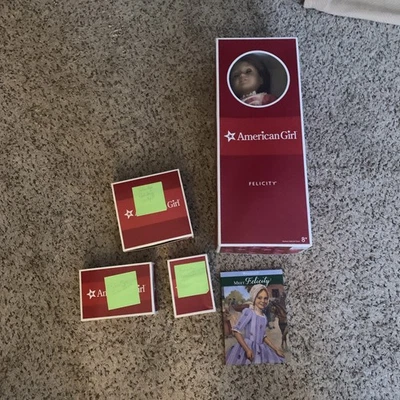 Libro Muñeca Felicity American Girl Caja Original Stand Outfits Etc Foto 1 de 4