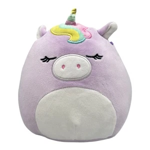 Squishmallow Sylvia The Purple Unicorn Kellytoy Plush Stuffed Animal Toy 8” - Picture 1 of 6