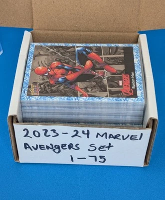 Juego Base Completo Marvel Avengers 2024 Cubierta Superior Limitado Raro Foto 1 de 4
