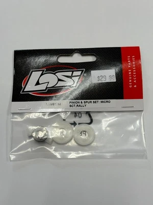 New in Package Losi Micro Rally X Pinion and Spur Set : SCT / Rally LOSB1752 - Image 1 of 2