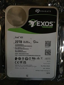 Seagate Exos X26z ST25000NM000E 25TB SATA 6Gb/s HDD Server Raid Warranty (26TB) - Afbeelding 1 van 2