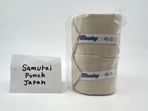Winning Boxing Hand Wraps VL-C Cotton Non-Elastic Hook Strap 1 Pair Japan New - Picture 1 of 3