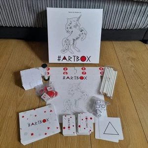 #ARTBOX - Complete Creative Modern Art Family Drawing Game 14+ 3-8 People 30 Min - Picture 1 of 11