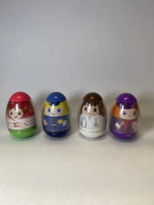 Hasbro Weebles Wobble Lote de 4 Figuras Weeble 1, 16, 18 20 2009 - Imagen 1 de 7
