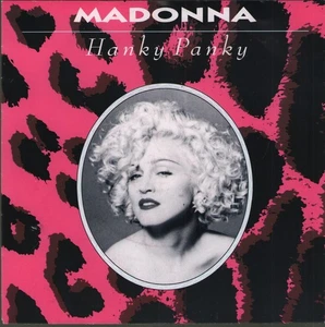 Madonna Hanky Panky 7" vinyl Germany Sire 1990 7" with large centre hole label - Bild 1 von 4