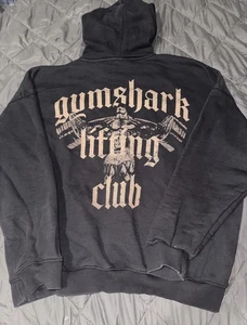 Gymshark Hoodie Erwachsene 3XL schwarz Lifting Club Pullover Sweatshirt Herren - Bild 1 von 8