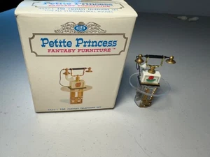 Juego de teléfono ideal vintage Petite Princess Fantasy Furniture 1964 4432-1 en caja - Imagen 1 de 2