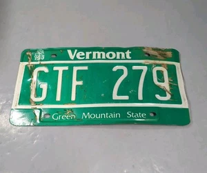 Matrícula Vermont Green Mountain State Maple Tree # GTF 279 - Imagen 1 de 7