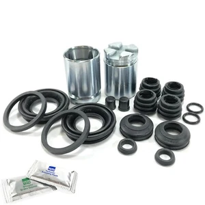 2X REAR CALIPER REBUILD REPAIR KITS PISTON FIT: HONDA JAZZ 2002- BCR0021KX2 - Picture 1 of 3