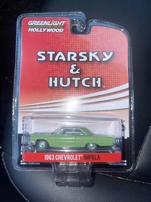 1963 Chevrolet Impala Green with Blue Interior "Starsky and Hutch" Diecast Mo... Foto 1 de 4