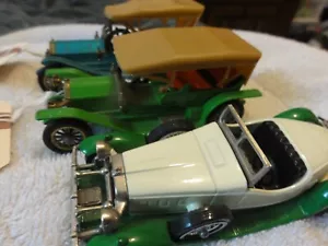 MATCHBOX LESNEY MODELS OF YESTERYEAR 1912 SIMPLEX1931 STUTZ BEARCAT THOMAS LOT - Picture 1 of 4