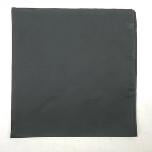 Nuevo 100% Algodón Negro Sólido 22 X 22 Bandana Cabeza Envoltura Motocicleta - Imagen 1 de 6