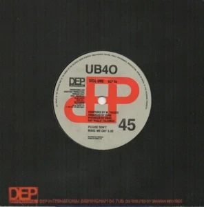 UB40 - Please Don't Make Me Cry  (7" Single 1983) EX - Picture 1 of 2