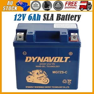 MG7ZS-C YTX5L-BS 12V 6Ah SLA Battery For Dirt Pit Bike ATV Quad Buggy Go Kart - Foto 1 di 13