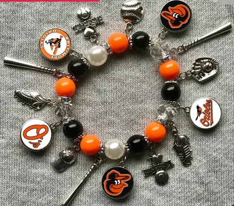 Baltimore Orioles Charms Bracelet Cover