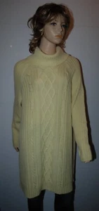 MADELEINE Schönes Winter Merinowolle Kleid Pullover  Gr. 44-46 Oversize NP 209 - Bild 1 von 17
