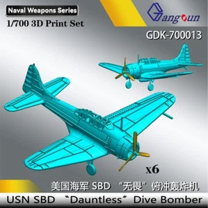 K-700013 1/700 USA SBD dreadnought dive bombers 6pcs Resin kit - Picture 1 of 5