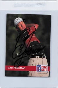 1992 Pro Set Golf #51 Dan Forsman Signed Auto *J8684 - Picture 1 of 2