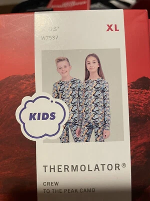 Terramar Themolator 2.0 Crew Kid's Baselayer Shirt L XL NIB 14 18 - Image 1 of 4