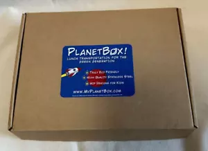 PlanetBox ROVER Classic Stainless Steel Bento Lunch Box with 5 Compartments - Picture 1 of 8