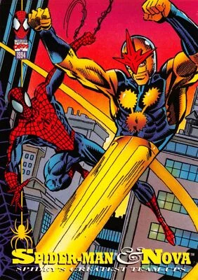 SPIDER-MAN & NOVA / Amazing Spider-Man 1994 BASE Trading Card #94 - Image 1 of 2