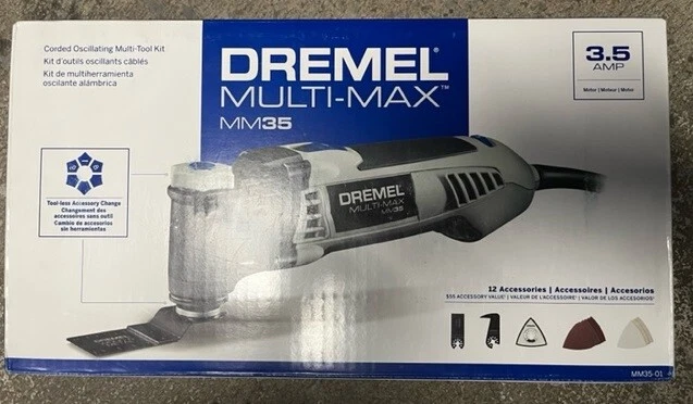 Dremel Multi-Max 3.5 Amp Oscillating Tool with 12 Accessories MM35-01 - Image 1 of 1