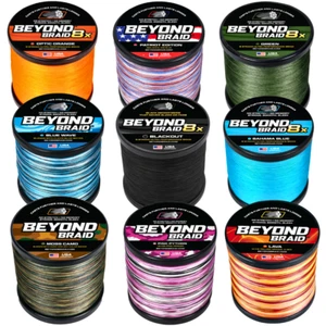 Beyond Braid Braided Fishing Line - Abrasion Resistant - No Stretch - Strong - Picture 1 of 22