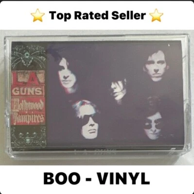 L.A. Guns - Hollywood Vampires Cassette Tape Ex / Mint Condition - Imagen 1 de 4