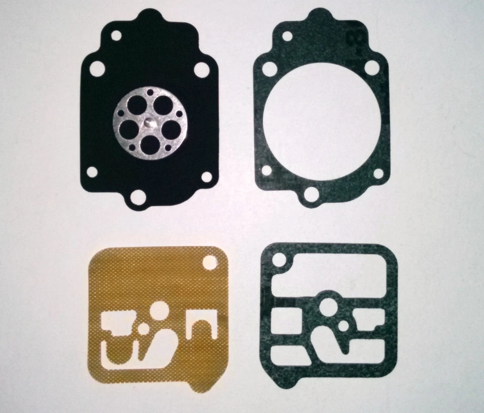 Carburetor Diaphram Gasket Set For Tillotson DG-1HK, Works With Over 10% Ethanol - Image 1 of 1