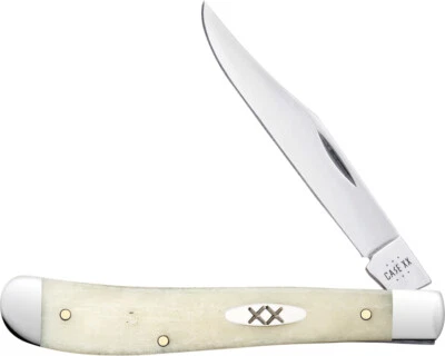 Cuchillo Case Cutlery Slimline Trapper liso natural plegable de acero inoxidable 13312 Foto 1 de 2
