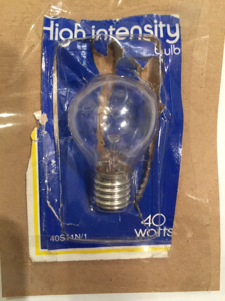 GE High Intensity 40 Watt Light Bulb 440 Lumens S11 40S11N USA - Image 1 of 1