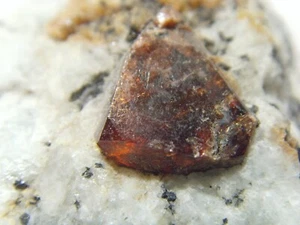 1300 quilates circón cristal mineral espécimen en matriz madre roca sanador 53305 - Imagen 1 de 12