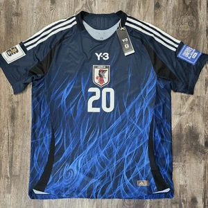 2024 Y-3 Adidas Japan Home Soccer Jersey Takefusa Kubo Men XL Yohji Yamamoto - Picture 1 of 14