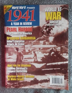 World War II Presents 1941: A Year In Review Magazine, Collector's Issue VGC - Imagen 1 de 5