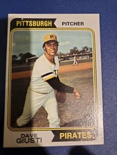 1974 Topps Baseball Cards #82 Dave Giusti