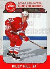 1993-94 Sault Ste. Marie Greyhounds Memorial Cup #24 Kiley Hill