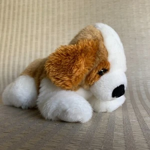 Peluche Heunec Alemania Beagle Cachorro 9" Realista Marrón Manchado Peluche Juguete - Imagen 1 de 14