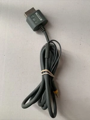 Authentic Microsoft Xbox 360 Composite AV Cable X810973-001 - Image 1 of 4