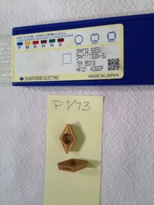 8 NEW SUMITOMO DPMT 32.52ESU CARBIDE INSERTS DPMT 11T308N GRADE AC820P.  (P873) - Picture 1 of 1