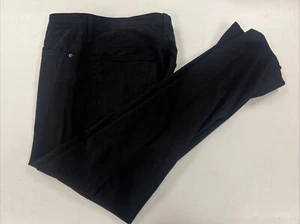 SLIM STRAIGHT Adriano Goldschmied Men's Black Cotton Chino Pants 32X32 $215 - Picture 1 of 12