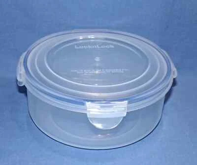 Lock N Lock Food Container Size 41oz Straight Sided Storage Bowl BPA Free New - Image 1 of 4