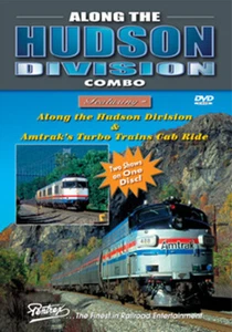 Along the Hudson Division Combo DVD Amtrak Turbo Trains FL9 Conrail Metro North - Picture 1 of 1