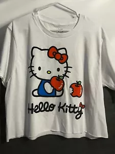 “Hello Kitty” T-Shirt Oversized Sz Large Multi Color Short Sleeve - Picture 1 of 3