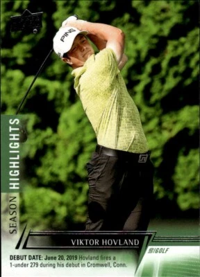 2024 Upper Deck Golf Viktor Hovland - Image 1 of 2