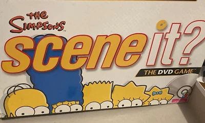 2009 The Simpsons SCENE IT? Trivia Game Replacement Game Board - Image 1 of 3