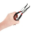 152mm CIRCLIP PLIERS External Bent Curved Nose 90 Remover Pipe Shaft Assembly
