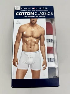 Tommy Hilfiger Boxershorts 5er Pack Größe L 100% Baumwolle Klassiker - Bild 1 von 7