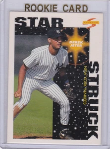 Tarjeta de novato Derek Jeter STAR STRIKE RC béisbol MLB New York Yankees ¡Capitán! - Imagen 1 de 2